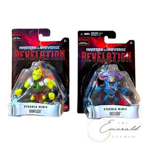 MOTU Revelation Whiplash & Skelegod NEW